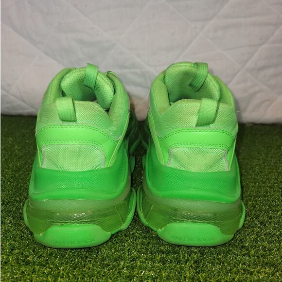 Balenciaga Triple S "Neon Green Clear Sole" - Picture 5 of 7